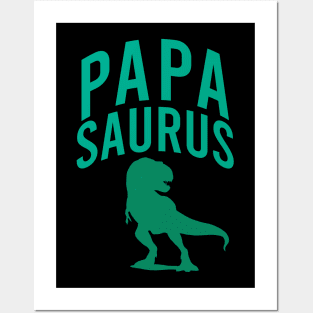 Papa saurus Posters and Art